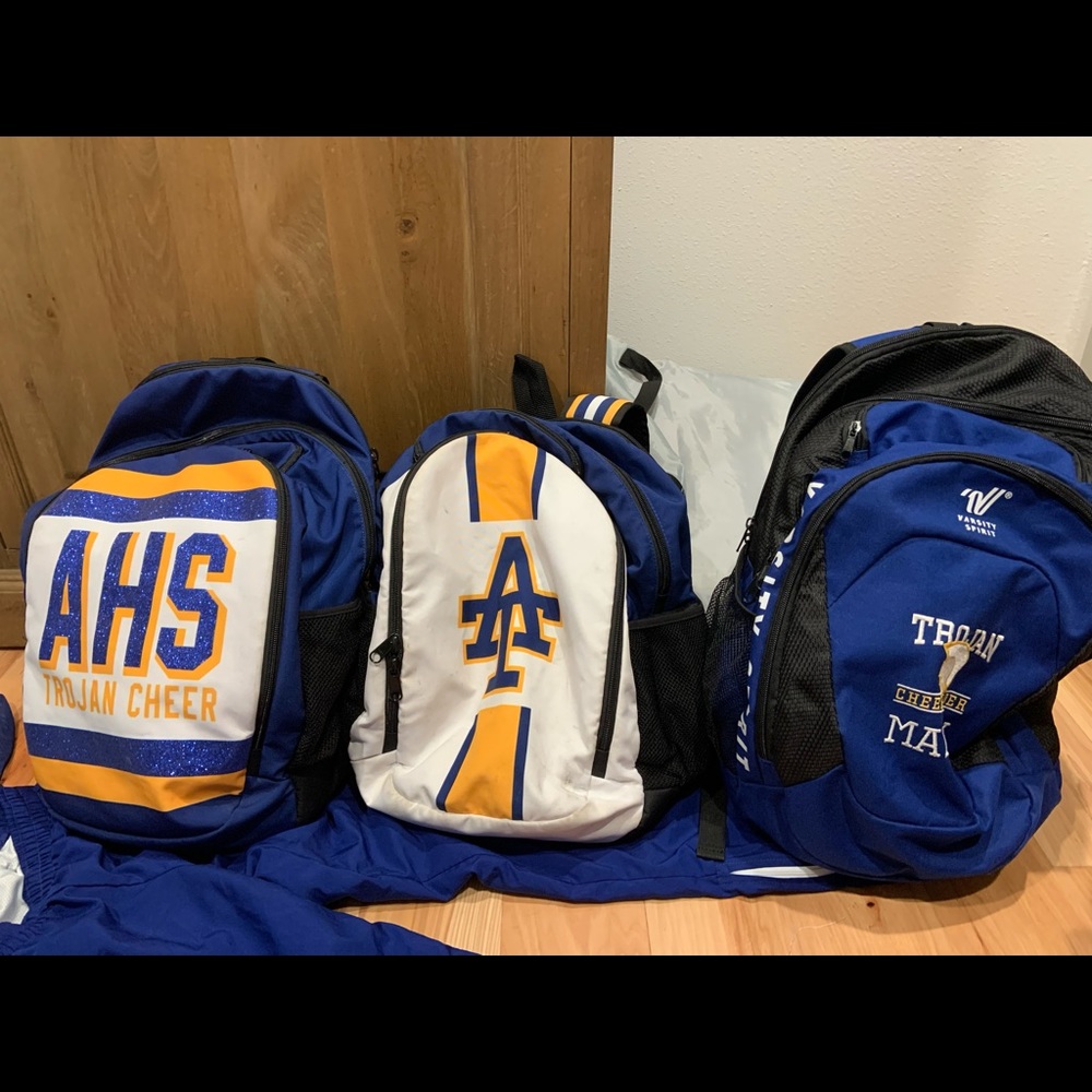 Cheer backpacks
